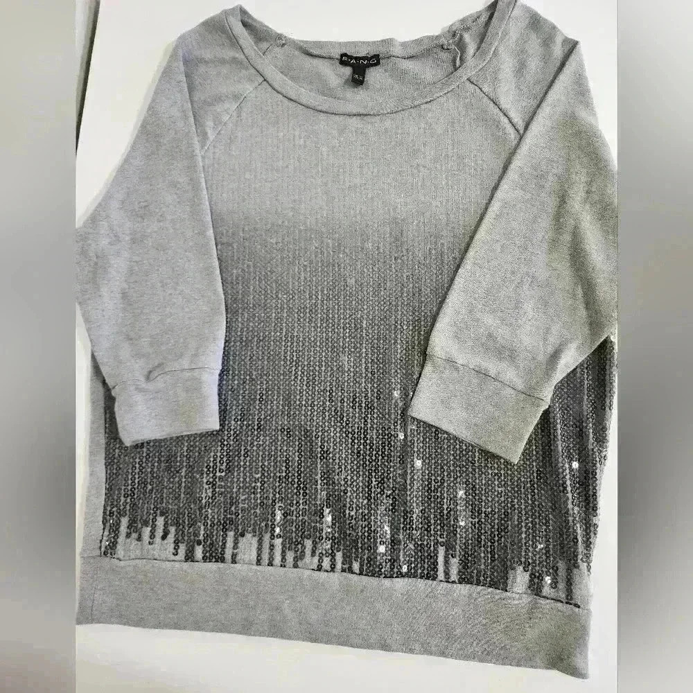 Fang sequined top xlg